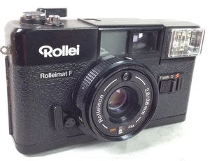 Rollei Rolleimat F 35mm Film Camera with Built-In Flash Black WORKING - Picture 1 of 24