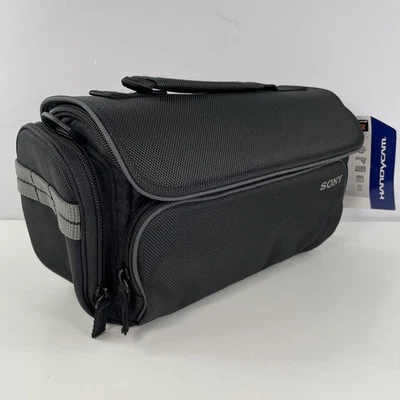 SONY Handycam Camera Soft Carrying Case LCS-U30 Black From Japan - Image 1 of 4