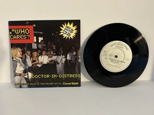 Doctor Who Who Cares? Doctor -In-Distress 1985 Hans Zimmer Save The Doctor - Picture 1 of 4