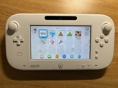 Gamepad de repuesto blanco Nintendo Wii U solo probado WUP-010 Foto 1 de 4