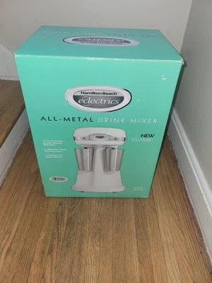 Batidora Hamilton Beach Electrics metal retro doble husillo #60111 Foto 1 de 4