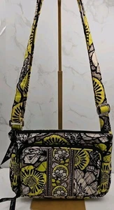 Vera Bradley Citron Crossbody Bag Purse - Picture 1 of 23
