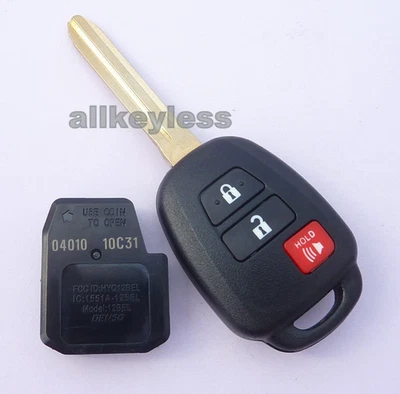 Llavero remoto de entrada sin llave TOYOTA TACOMA 2015-2021 HYQ12BDP reacondicionado OEM Foto 1 de 4