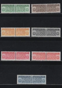 WC1_34589 ITALIEN REPUBLIK. 1966-68 Paketpost autorisierter Satz. MNH - Bild 1 von 1