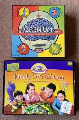 Cranium Board Game Bundle - Cranium  / Cranium Family Fun Edition Complete  VGC - Image 1 of 4
