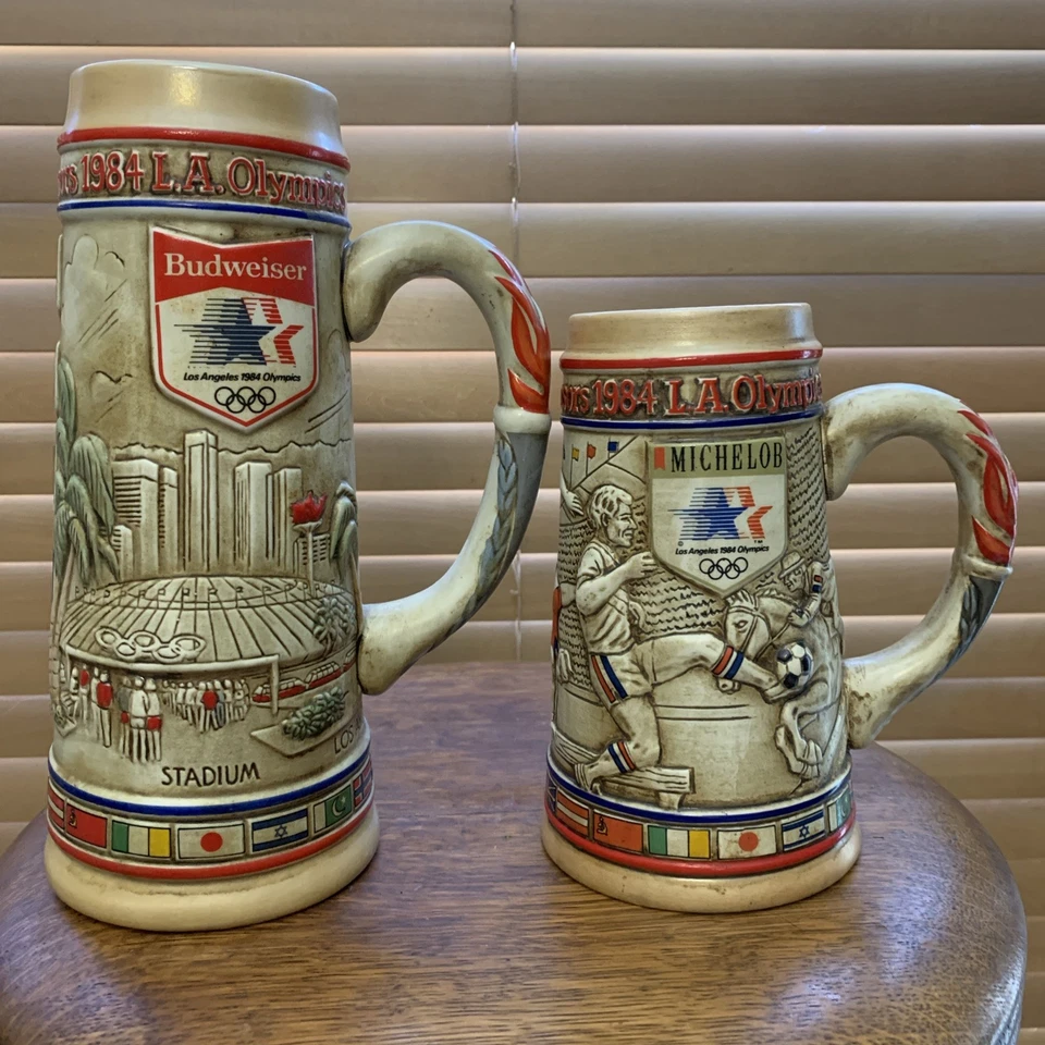 1984 Olympic Commemorative Steins. - Image 1 of 4