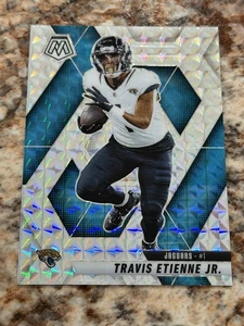 2025 Panini Mosaic Travis Etienne Jr. Silver Mosaic Prizm - Bild 1 von 2