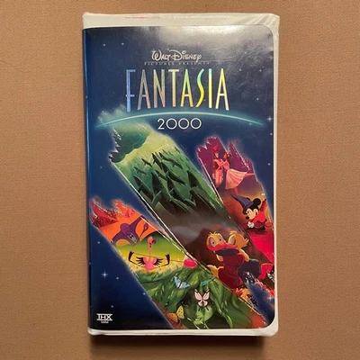 Fantasia 2000 VHS Disney Classic Movie with Case - READ Description Foto 1 de 3