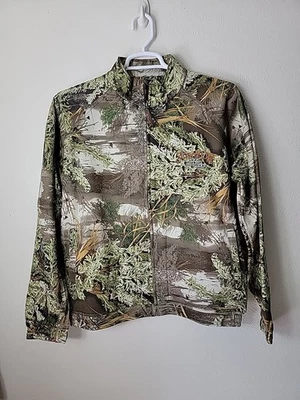 SCENTLOK Savanna Size Adult Mens Large Camo Jacket Full Zip Up Scent-Lok Hunting - Image 1 of 4