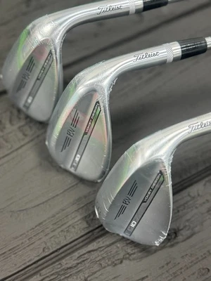 TITLEIST VOKEY SM10 CHROME WEDGES SET 50* 54* 58* RH (BRAND NEW) - Image 1 of 4