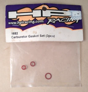 HPI Racing 1682 Carburetor Gasket Set 12e 15fe RC Nitro Engine Parts - Picture 1 of 2