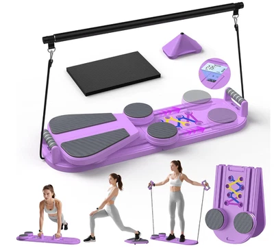 Pilates Board, Professional Foldable Pilates Reformer Board for Full Body - NEW - Image 1 of 4