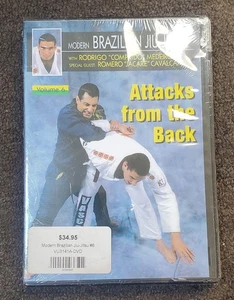 Modern Brazilian Jiu Jitsu #6 - Attacks From The Back - 2003 DVD - Medeiros new - Picture 1 of 2