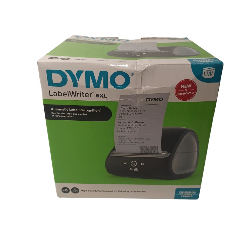 DYMO LabelWriter 5XL Thermal Shipping Barcode Label Printer USB - Like New - Image 1 of 4