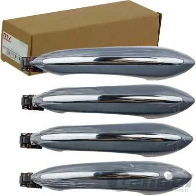 4x DOOR HANDLE EXTERIOR PRIMED fits BMW F06 F07 F10-F13 with KEYLESS ENTRY/GO - Image 1 of 4