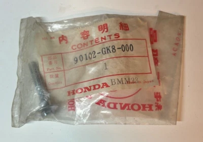 Perno de brida OEM HONDA (6x35) para 1984-1987 Aero 50 y Spree 50 90102-GK8-000 Foto 1 de 2