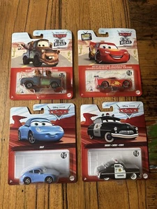Disney Pixar Cars - Lightning Mcqueen, Sally, Mater, Sherrif - Official Cars - Picture 1 of 1