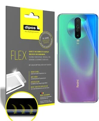 2x Protector Pantalla para Xiaomi Redmi K30 5G Racing Trasero Película Protectora Fundas Foto 1 de 4