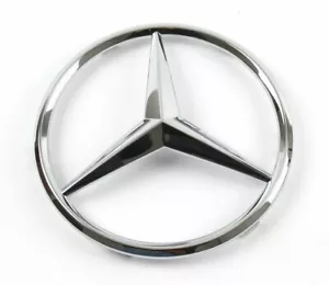 Mercedes-Benz star grill radiator grille emblem 186mm A0008171416 A0008171016 - Picture 1 of 3