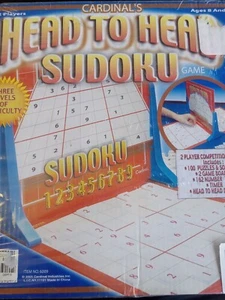 Sudoku Head To Head Game Cardinal Brand New, Sealed Free Shipping - Picture 1 of 1