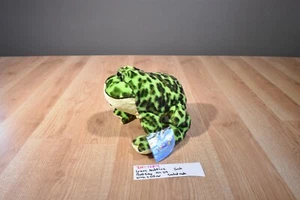 Bolsa de frijoles Ganz Webkinz Bullfrog HM114 código sellado de felpa (310-168-4) - Imagen 1 de 5