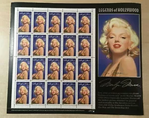 MARILYN MONROE #2967 Legends of Hollywood Full Mint Sheet of 20 Autographed - Picture 1 of 2