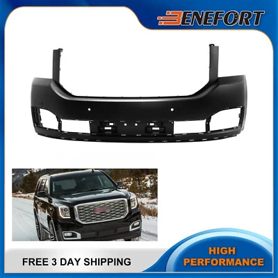 For 2015-2020 GMC Yukon & Yukon XL Front Bumper Cover Fascia #GM1000975 84407940 - Image 1 of 4