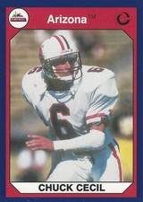 1990 Collegiate Collection Arizona Wildcats #9 Chuck Cecil