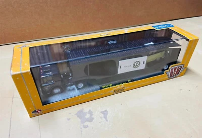 M2 Machines Auto Haulers 1960 Ford C-600 & 1960 VW Microbus Deluxe #S11 - Image 1 of 3