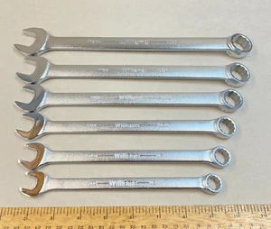 Williams Set di chiavi combinate 6 pezzi 12 punti SAE finitura satinata USA NUOVE! - Foto 1 di 12