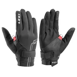 LEKI Nordic Move Shark - 649701301 - Marche Nordique & Skating Gants - Noir - Imagen 1 de 3