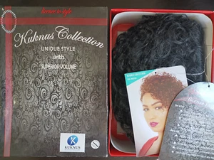 Collezione Kuknus - Parrucca Nigeria - Nero - Foto 1 di 2