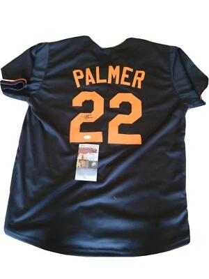 jim palmer signed jersey. Custom jersey. Jsa certified. Baltimore orioles  - Image 1 of 2