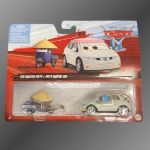 Disney Pixar Cars Zen Master Pitty & Mike Fuse Diecast 2 Pack 1:55 - Imagen 1 de 2