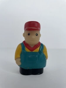 Figura de acción Battat Big Red Barn Farmer repuesto 2,5" niños niños juguetes - Imagen 1 de 5