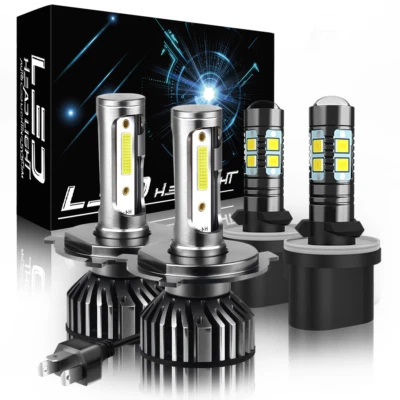 Kit Faro LED + Bombillas Antiniebla 6000K Blanco Para Hyundai Santa Fe 2002-2006 Foto 1 de 4