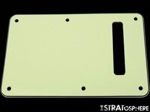*NEW Mint Green TREMOLO BACK COVER for Fender Standard Stratocaster Strat 3 Ply - Picture 1 of 1