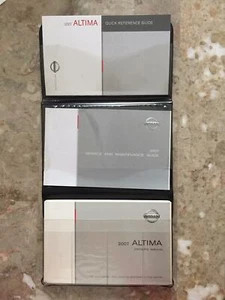 '07 2007 Nissan ALTIMA  Owner's  Manual book & CASE - Bild 1 von 2