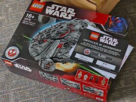 Lego Star Wars 10179 Millennium Falcon UCS - Brand New - 1st EDITION SIGNED CERT