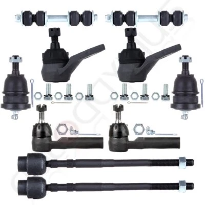 Steering 10x Ball Joints Sway Bars Tie Rods Set For 1987-1999 Pontiac Bonneville Foto 1 de 4