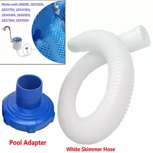 Oberirdischer Pooladapter weiß Skimmerschlauch Ersatzzubehör für Intex 25016 - Bild 1 von 11