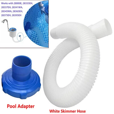 Oberirdischer Pool Adapter weiß Skimmerschlauch Ersatz Zubehör für Intex 25016 - Bild 1 von 4
