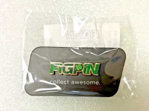 FiGPiN St Patrick's Logo L49 Enamel Pin Green Shamrock Four Leaf Clover Sealed - Picture 1 of 2