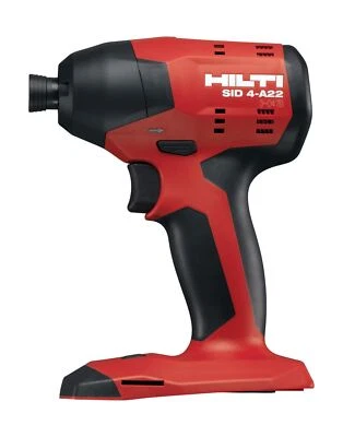 Hilti 22-Volt Lithium-Ion 1/4 Hex Cordless SID 4-A22 Impact Driver Tool Body - Image 1 of 4