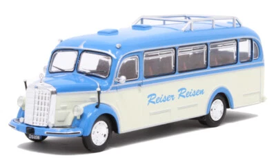 Atlas Editions 4642115 Mercedes Benz O 3500 - 'Reiser Reisen,' OO 1/72 scale NEW - Image 1 of 4