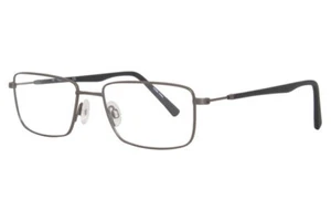 FLEXON FLEX TITANIUM H6013 033 54mm GUNMETAL MEN'S EYEGLASSES OPHTHALMIC FRAME - Picture 1 of 5