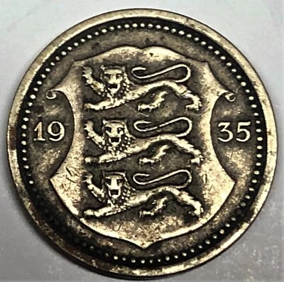 # C1878   ESTONIA    COIN,     20  SENTI   1935 - Image 1 of 2