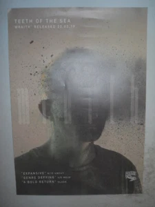 ZÄHNE DES MEERES "GEISTER" SELTENES PROMO-PLAKAT 17" x 24" ca. Raketenaufnahmen - Bild 1 von 1