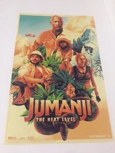 Jumanji: The Next Level; impresión/póster 13 de diciembre 11"x17" NUEVO Y SIN USAR - Imagen 1 de 5