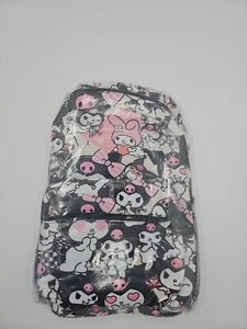 Sanrio Kawaii My Melody Kuromi Backpack Anime 16 Inch - Picture 1 of 7